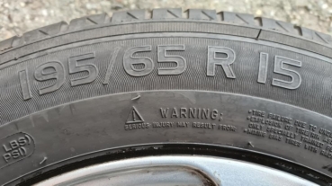 Preview: Sommerreifen 195/65R15H Micheline Energy 5,5,5,5mm